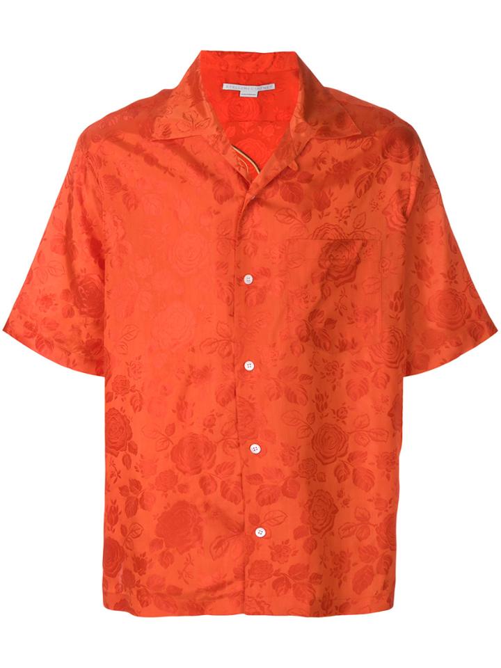 Stella Mccartney Short-sleeved Floral Shirt - Yellow & Orange