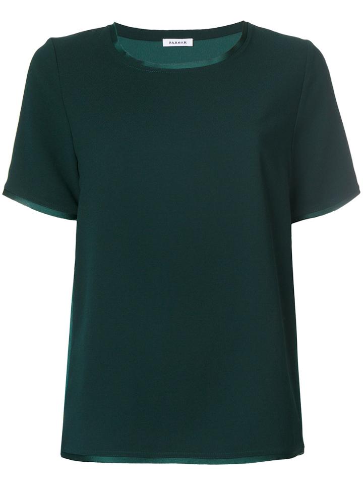 P.a.r.o.s.h. Crew Neck T-shirt - Green