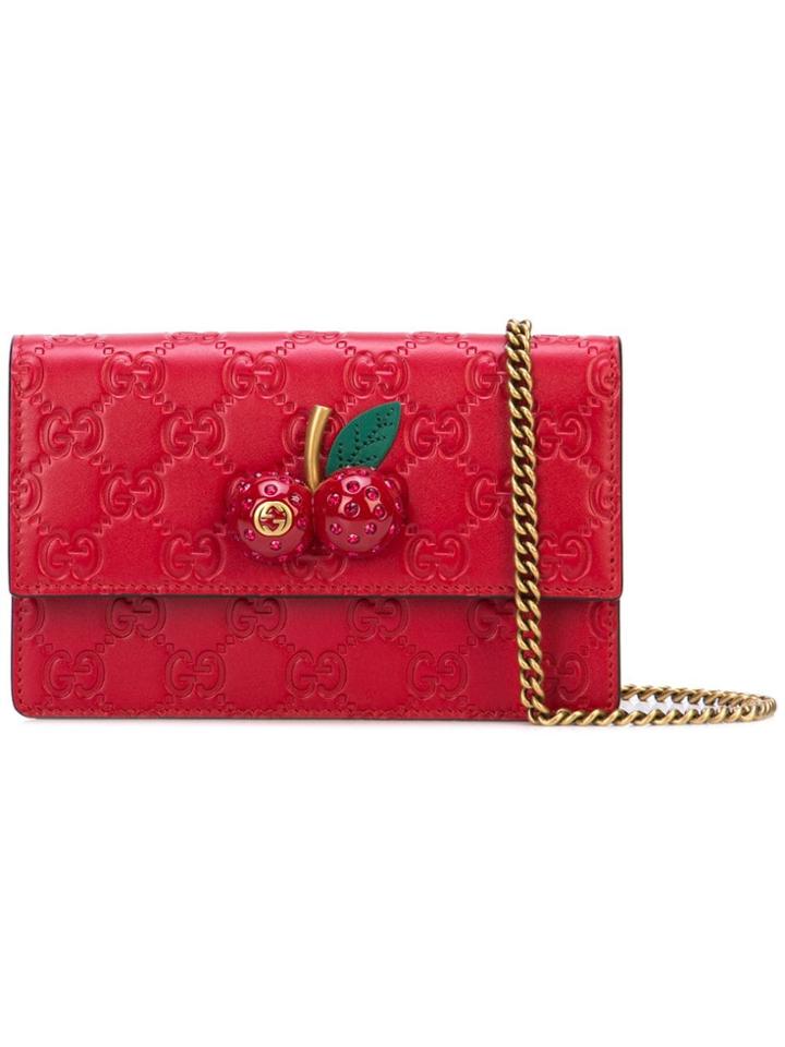 Gucci Signature Mini Bag - Red
