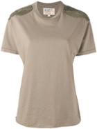 Sandrine Rose Boxy T-shirt, Women's, Size: Small, Brown, Cotton