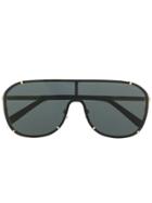 Dsquared2 Eyewear Aviator Visor Sunglasses - Black