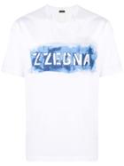 Z Zegna Logo Print T-shirt - White