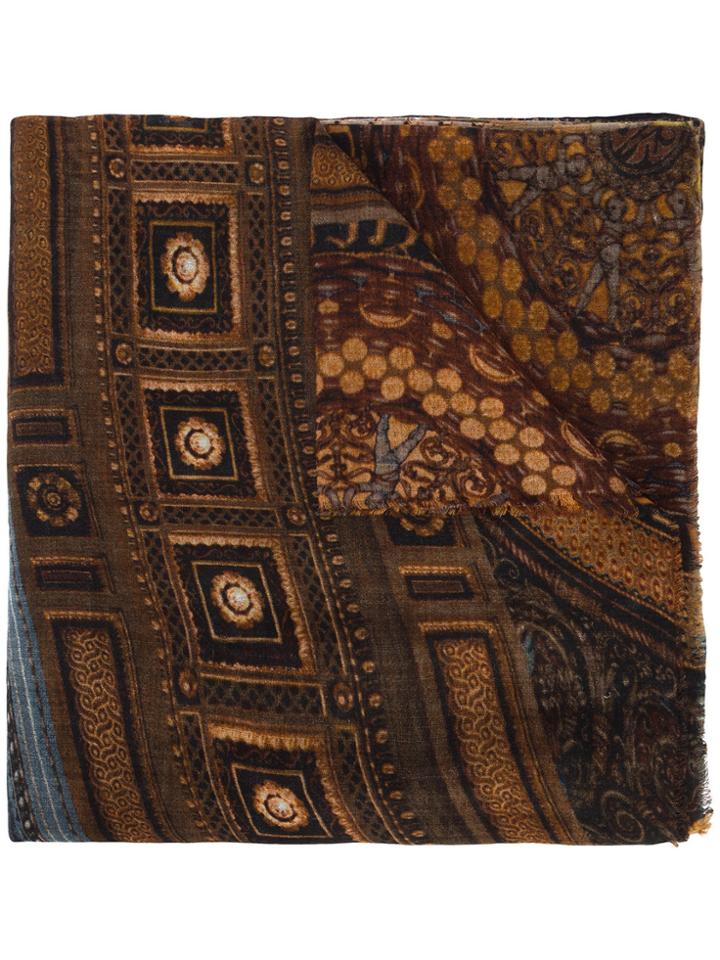 Faliero Sarti Embroidered Scarf - Multicolour