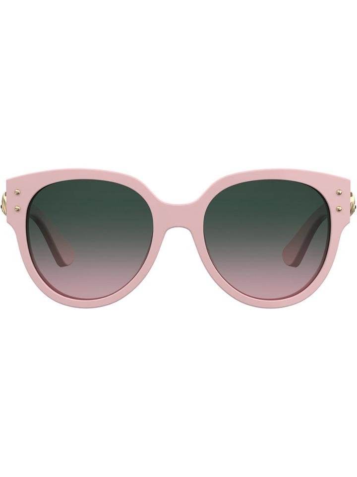 Moschino Eyewear Teddy Bear Sunglasses - Pink & Purple