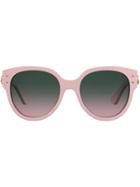 Moschino Eyewear Teddy Bear Sunglasses - Pink & Purple