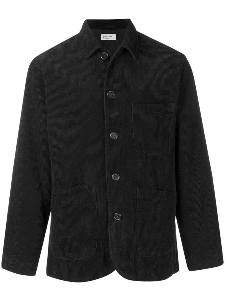 Universal Works Corduroy Shirt Jacket - Black
