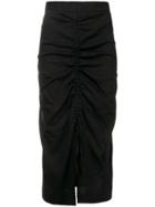 Pinko Ruched Skirt - Black