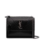 Saint Laurent Black Sunset Monogram Bag