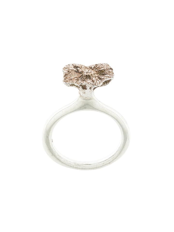 Rosa Maria Sherine Ring - Metallic