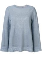 M Missoni Floral Knitted Top - Blue