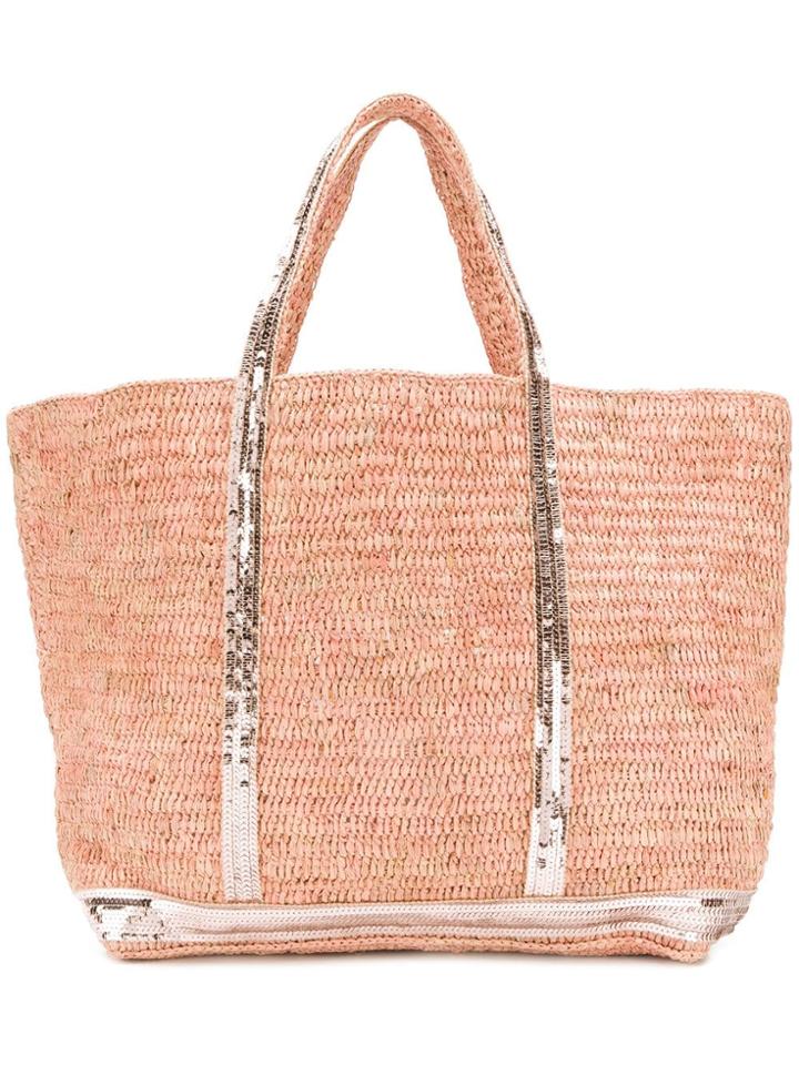 Vanessa Bruno Large Woven Tote - Pink