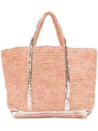 Vanessa Bruno Large Woven Tote - Pink