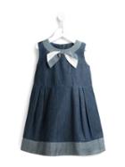 Hucklebones London Chambray Sun Dress, Girl's, Size: 10 Yrs, Blue