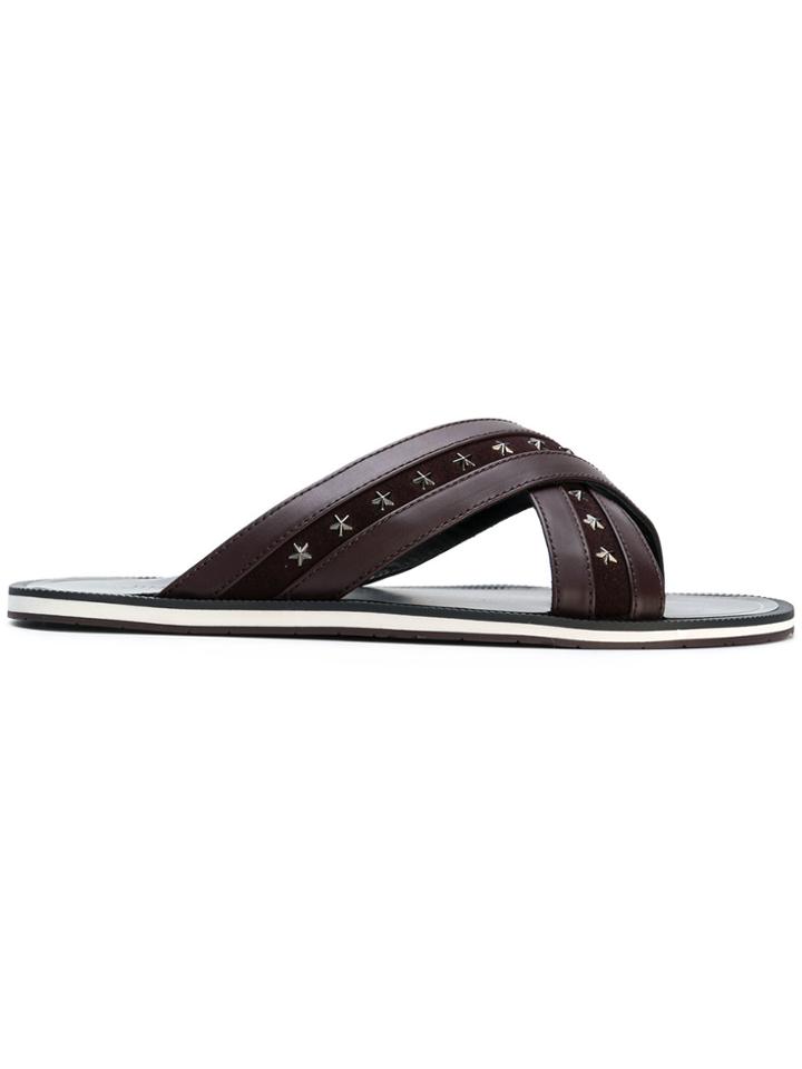 Jimmy Choo Wally Sandals - Brown