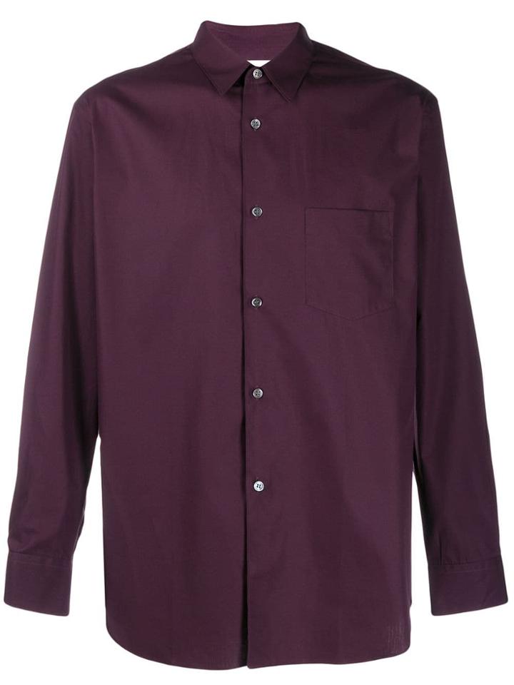 Comme Des Garçons Shirt Button-down Shirt - Red