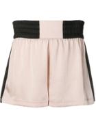 Red Valentino Paneled Track Shorts - Neutrals