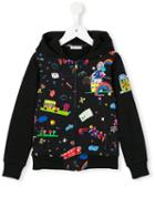 Dolce & Gabbana Kids 'back To School' Hoodie, Girl's, Size: 10 Yrs, Black