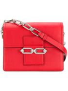 Michael Kors - Cate Chain Shoulder Bag - Women - Calf Leather - One Size, Red, Calf Leather