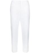 Fabiana Filippi Slim Cropped Trousers - White