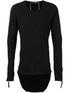 Cedric Jacquemyn Long Sleeved Sweatshirt - Black