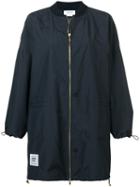 Thom Browne Oversized Trompe L'oeil Ripstop Bomber - Blue