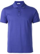 Moncler Classic Polo Shirt, Men's, Size: Xl, Blue, Cotton