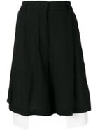 Maison Flaneur Knee-length Shorts - Black