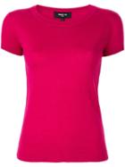 Paule Ka Short-sleeved Knitted Top - Pink