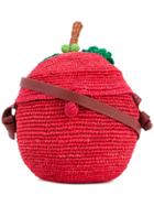 Sensi Studio Apple Woven Bag - Red
