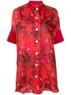 F.r.s For Restless Sleepers Midi Shirt Dress - Red