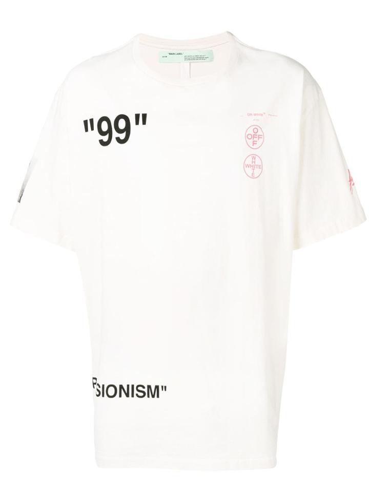Off-white Oversized Impressionism T-shirt