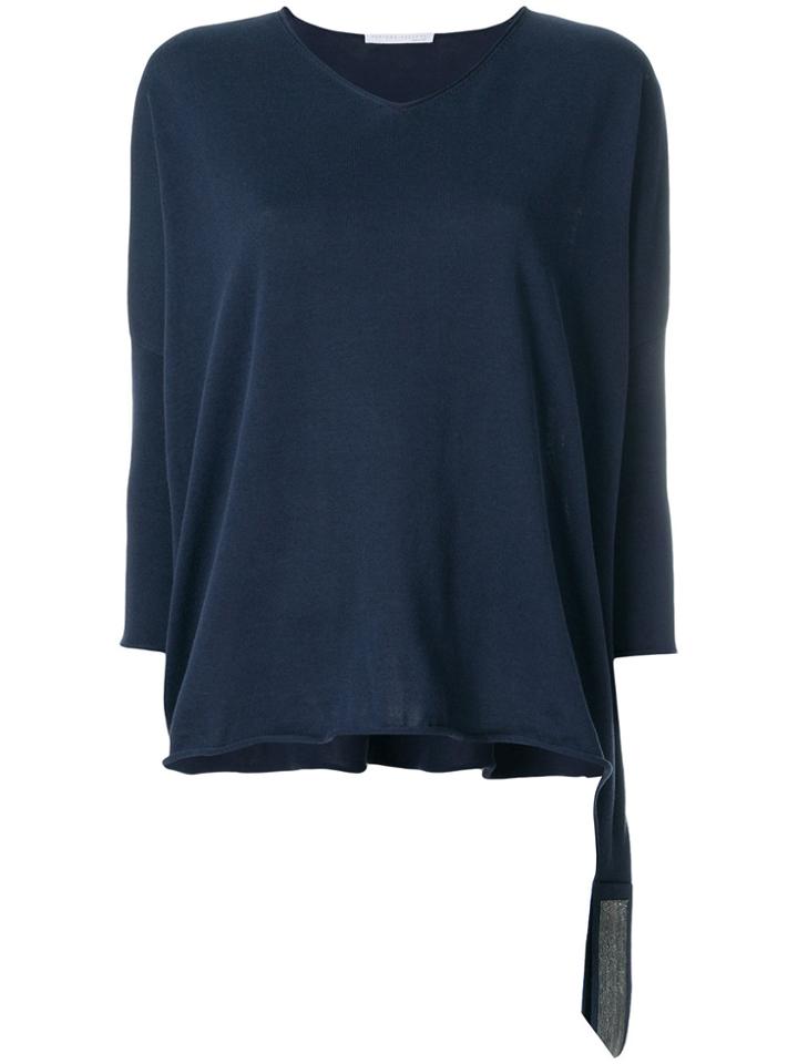 Fabiana Filippi Brass Embellished Jumper - Blue