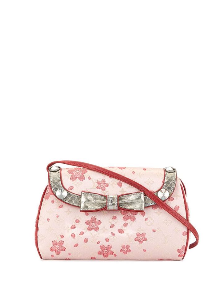 Louis Vuitton Pre-owned Griotte Jacquard Shoulder Bag - Pink