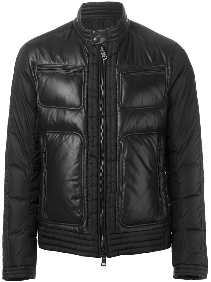 Moncler 'allemand' Padded Jacket, Men's, Size: 56, Black, Feather Down/polyamide