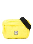 Opening Ceremony Heart Quilted Belt Bag - Yellow