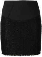 Alexander Wang Zipped Mini Skirt - Black