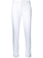 P.a.r.o.s.h. Slim Fit Pants, Women's, Size: Medium, White, Cotton/spandex/elastane