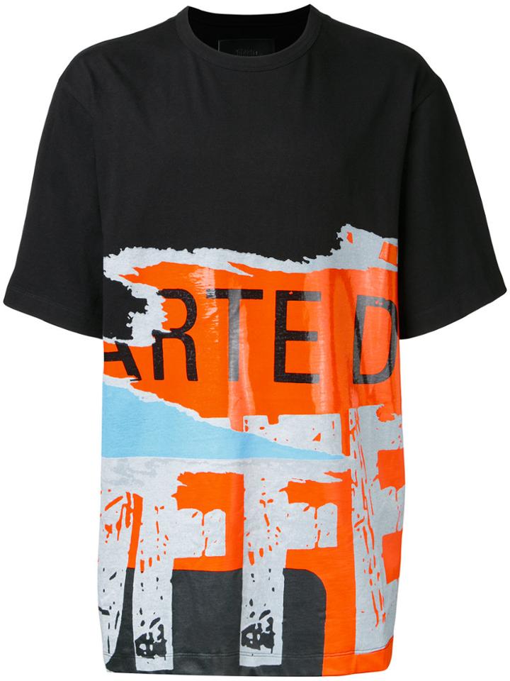 Juun.j Printed T-shirt - Black