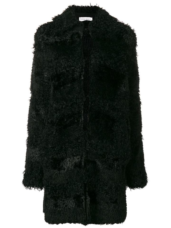 Sonia Rykiel Oversized Coat - Black