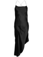 Haney Goldie Asymmetric Dress - Black