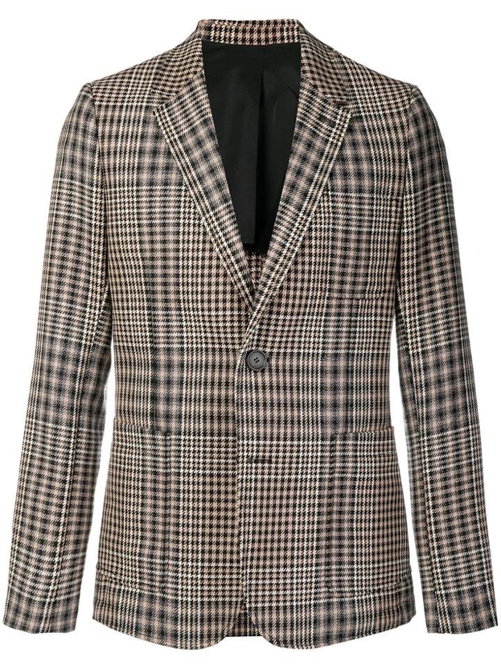 Ami Alexandre Mattiussi Half-lined Two Buttons Jacket - Black