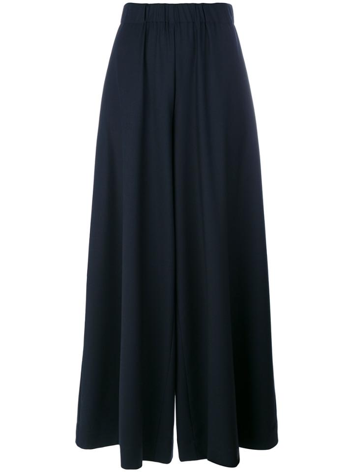Erika Cavallini Wide-leg Trousers - Blue