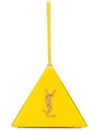 Saint Laurent Triangle Shaped Mini Bag - Yellow