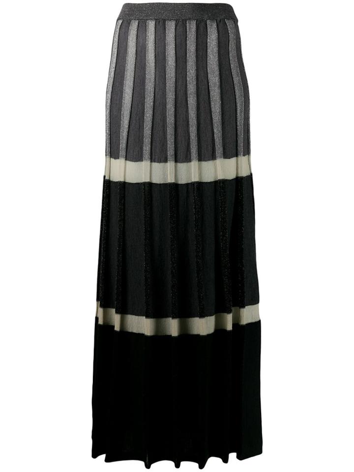 Antonio Marras Tiered Maxi Dress - Grey