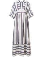 Three Graces Striped Maxi Dress - Multicolour