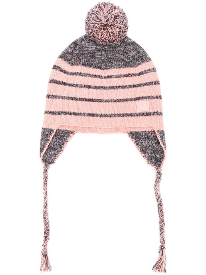 Acne Studios Peruvian Style Beanie - Pink