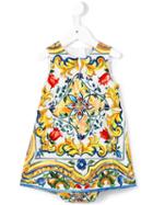 Dolce & Gabbana Kids 'maiolica' Dress, Infant Girl's, Size: 6-9 Mth