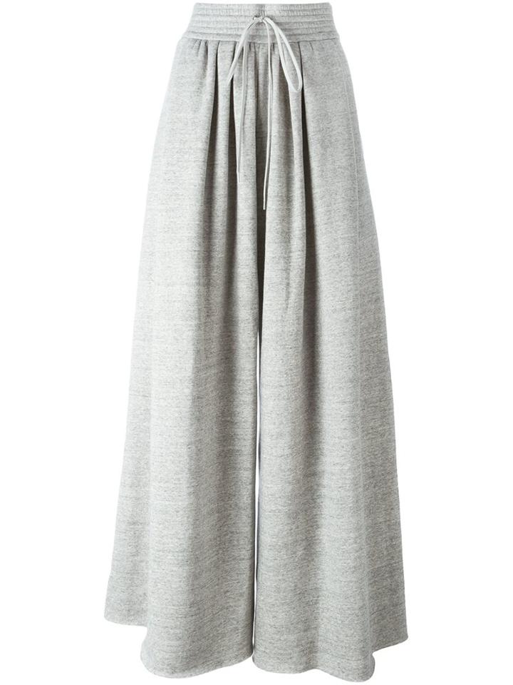 Chloé Fleece Palazzo Pants