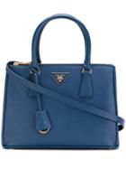 Prada Medium Galleria Tote Bag - Blue