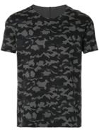 Kazuyuki Kumagai Leopard Print T-shirt - Grey